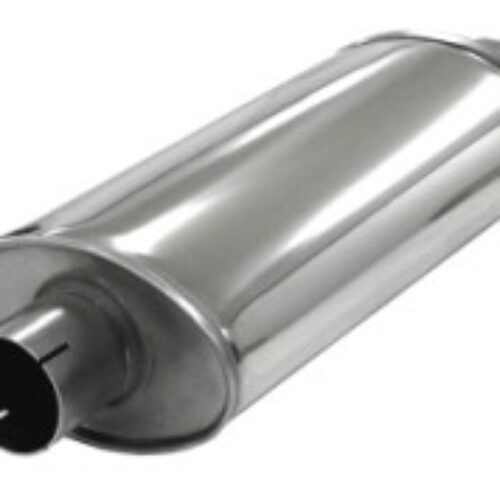 Simons “Big” Silencer – 63.5mm (2.5″) Stainless Steel