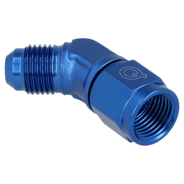 Adapter Rotatable Female / Male 45 Deg AN6