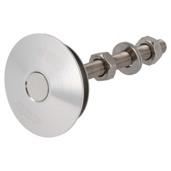 Aluminum Hose Clamp 60mm Silver