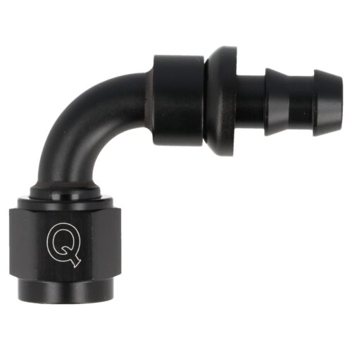 Hose Adapter Push-On 90 Deg AN4