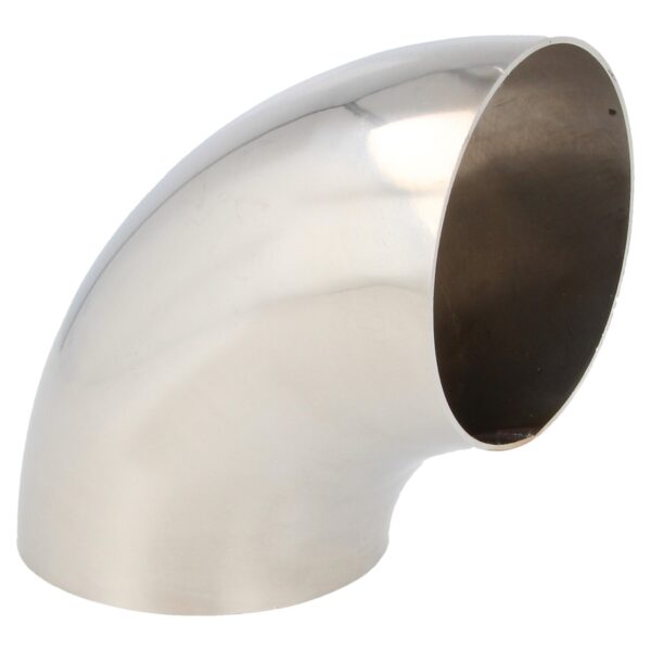 Stainless Steel Exhaust Bend - 90 Deg - Manifold - 63.5 Mm