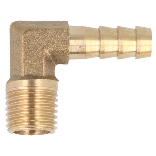 Hose Pillar Brass 90 Deg - 10 Mm - 1/8 NPT