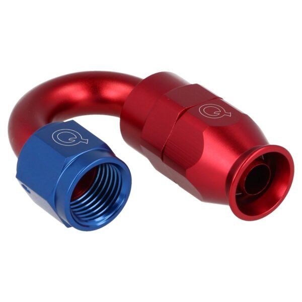 Hose Adapter PTFE 180 Deg AN8