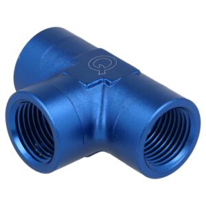 Aluminum Coupler T-Piece Female 1 NPT