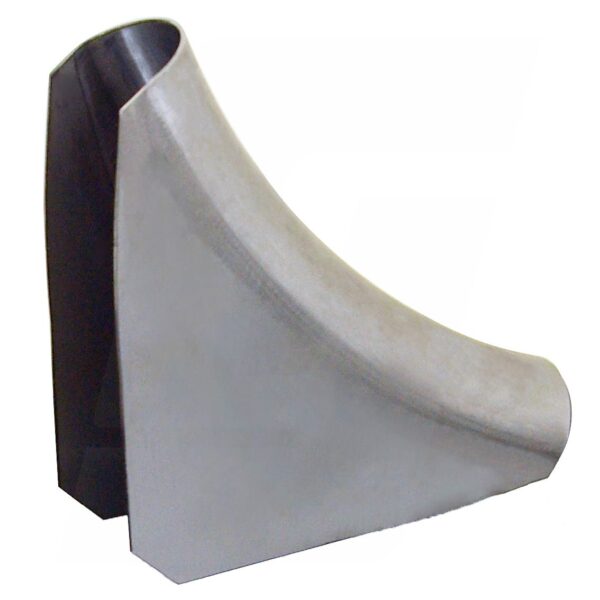 Steel Gusset - Curved Model - 90 Deg