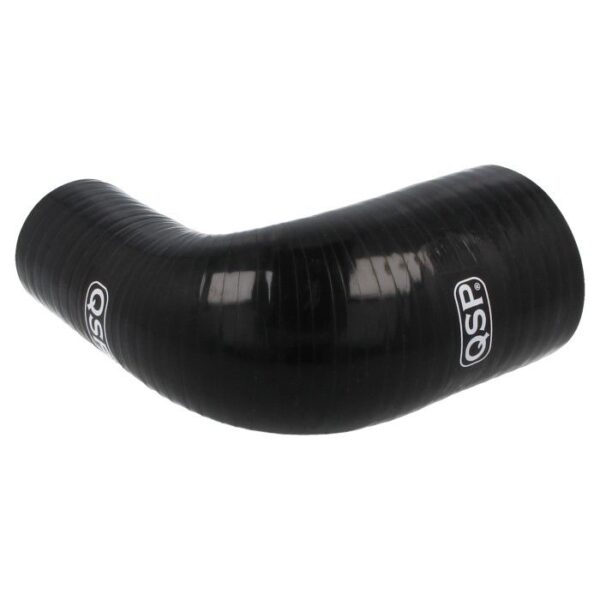 Silicone Hose - 90 Deg Reducer Bend - 28-22 Mm - Black