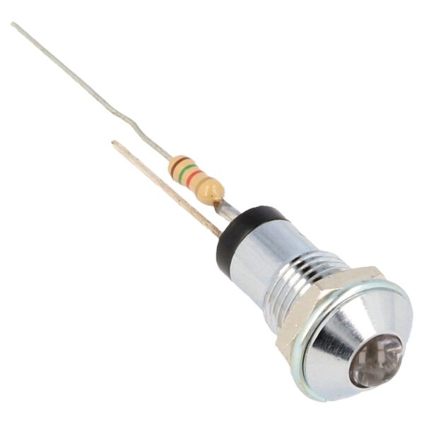 LED Warning Light - 12V - Transparent