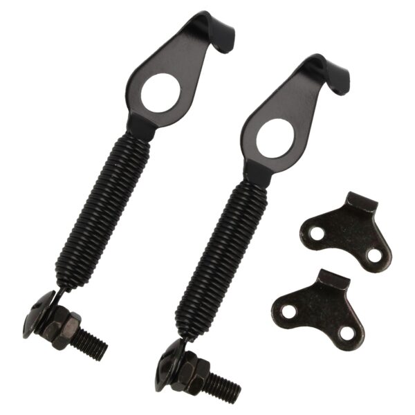 Hood Latch Stainless Steel 53mm Black