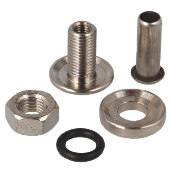 Self-Closing Fitting M5 Internal Thread Stainless Steel