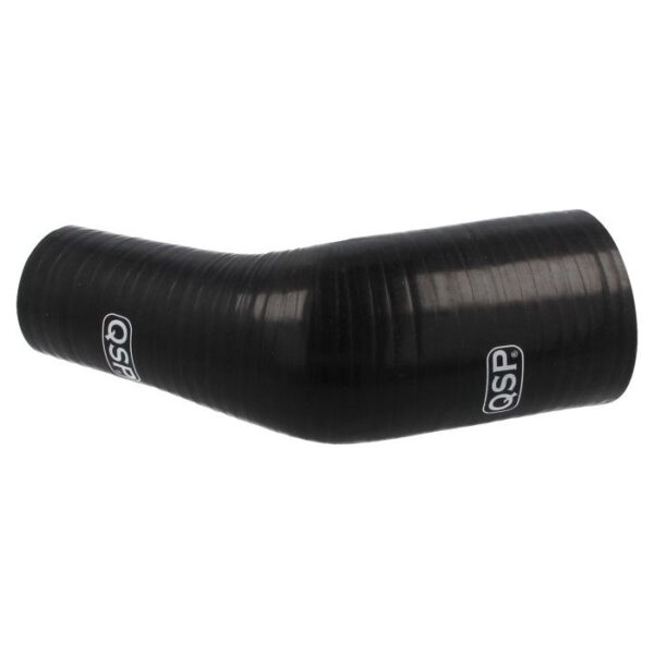 Silicone Hose - 45 Deg Reducer Bend - 57-51 Mm - Black