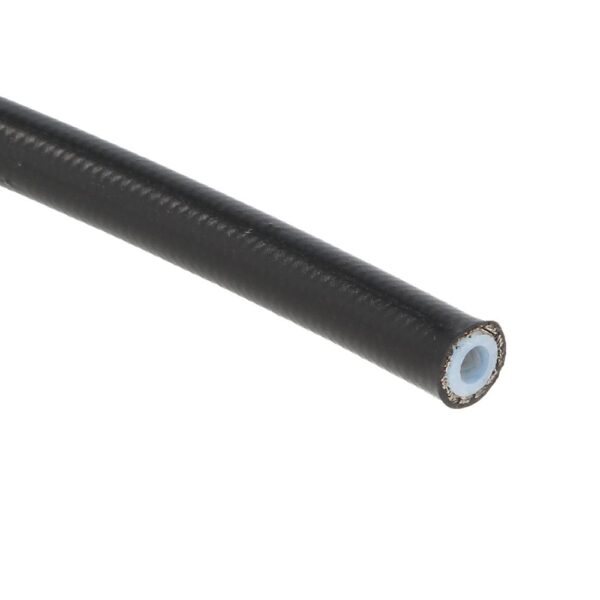 Brake Hose Stainless Steel Jacket PTFE AN3 Coating Black (3.56 mm)