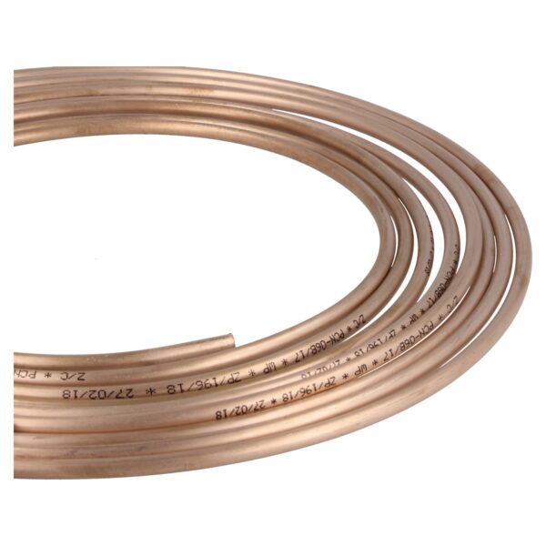 Brake Line Cunifer - 4.75 Mm - Length 10 M