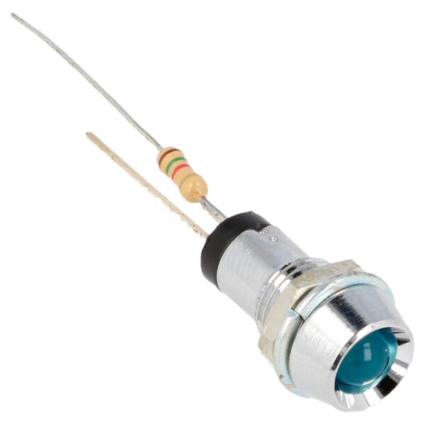 LED Warning Light - 12V - Green