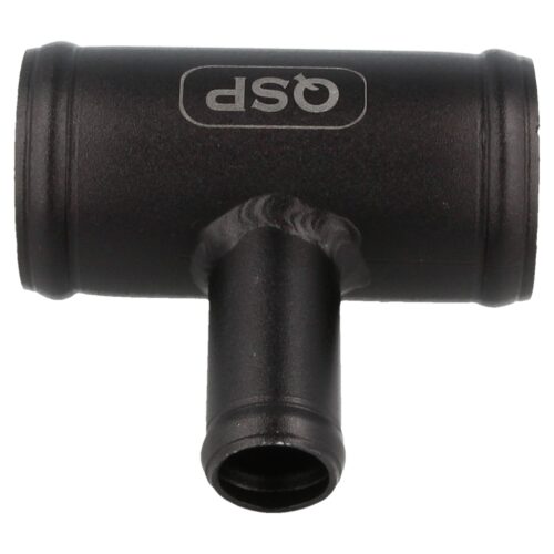 Aluminum T-Piece – 76 Mm (25 Mm Connection) – Black