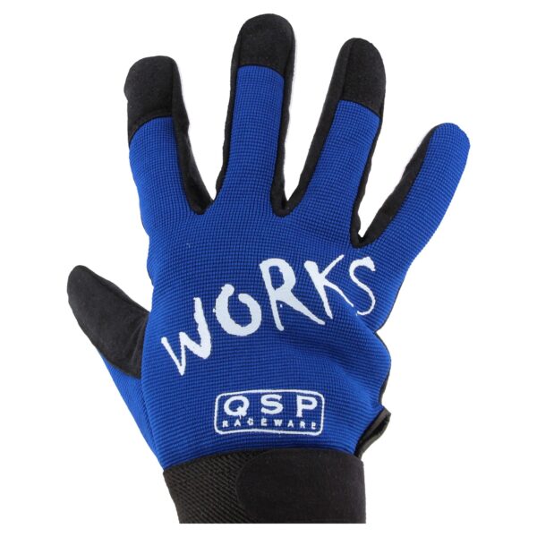 Works Work Glove - Blue - Size S