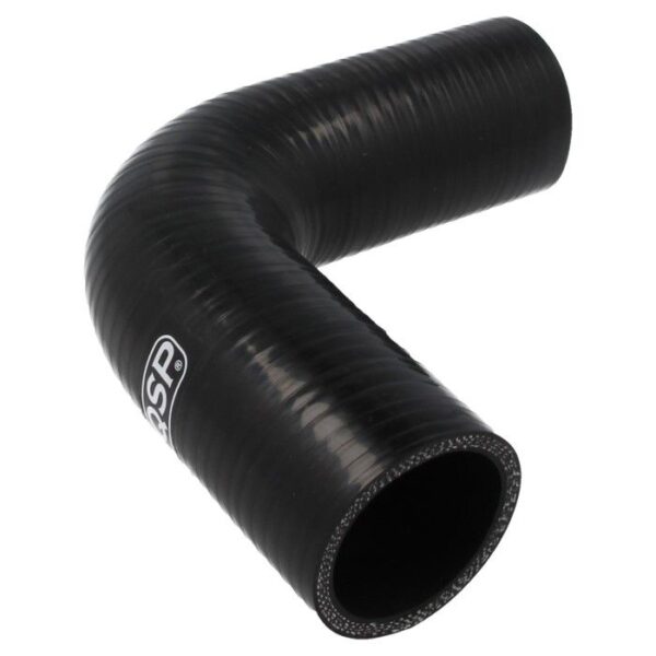 Silicone Hose - 90 Deg Bend - 6.5 Mm - Black