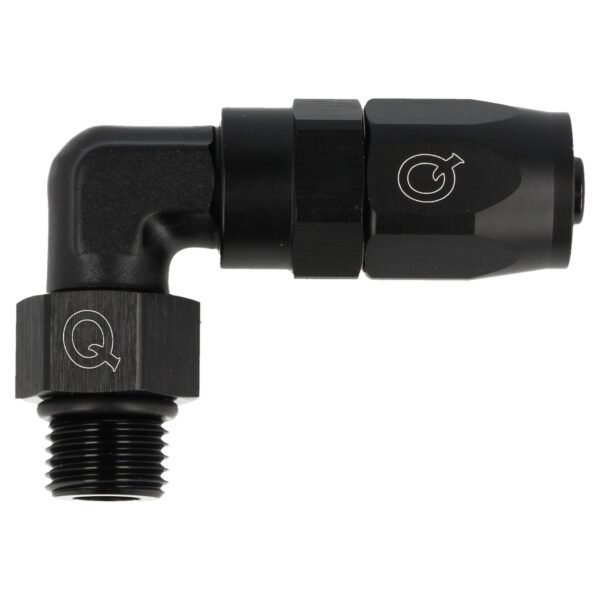 Hose Adapter 90 Deg (AN8) - O-Ring (AN6)