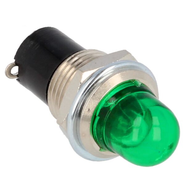 Warning Light - 12V - Green