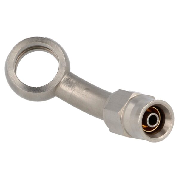Stainless Steel Banjo Eye 45 Deg AN3 - 10.2 Mm