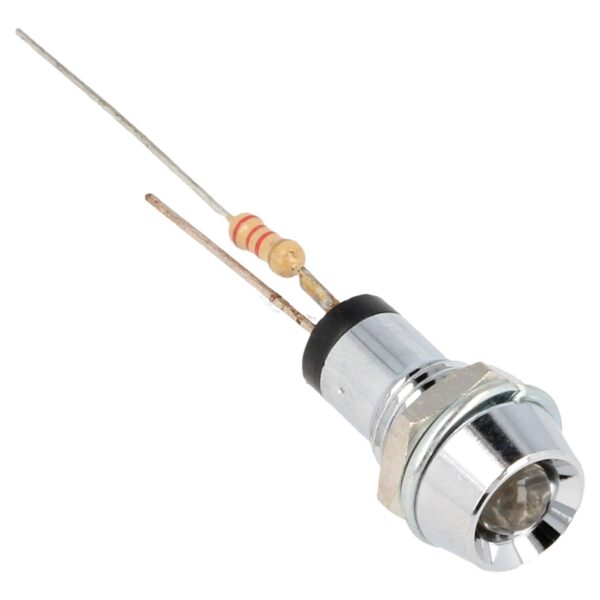 LED Warning Light - 12V - Transparent