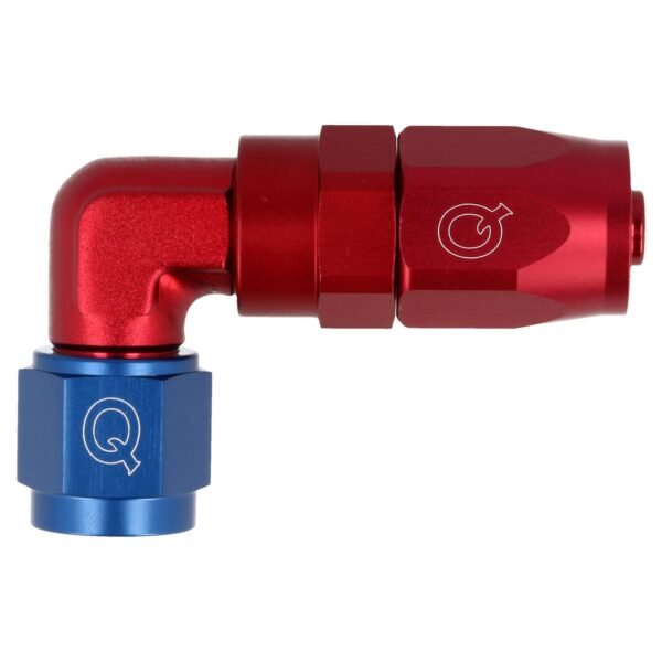 Hose Adapter Lightweight Straight 90 Deg Forged AN6