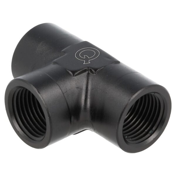 Aluminum Coupler T-Piece Female 1/4 NPT