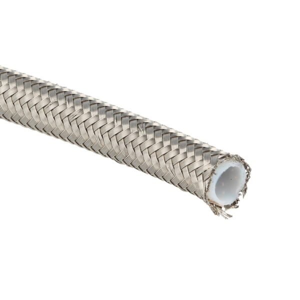 Brake Hose Stainless Steel Jacket PTFE AN3 (3.56 mm)