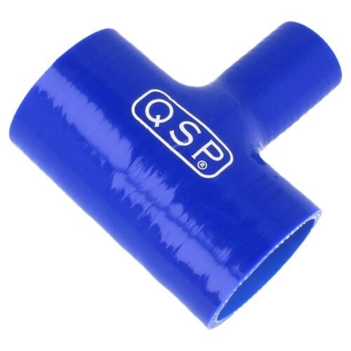 Silicone T-piece – 57 Mm (25 Mm Connection) – Blue