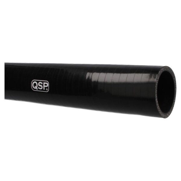 Silicone Straight Coupler 19mm Black