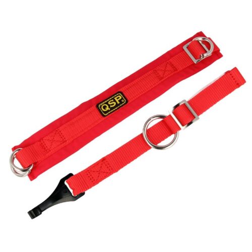Safety Bracelet – whiteh SFI Approval – Red