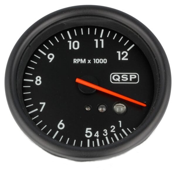 Tachogauge - 0-12000 RPM - Rev + Recall