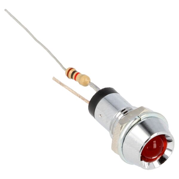 LED Warning Light - 12V - Red