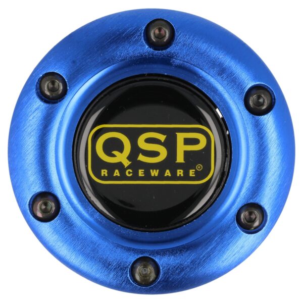 Steering Ring whiteh Blue Horn