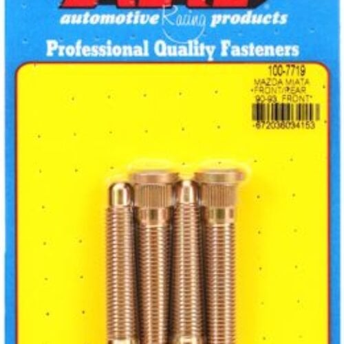 ARP 90-93 Miata Front & Rear / 94-05 Miata Front Only Wheel Stud Kit (4 Studs)