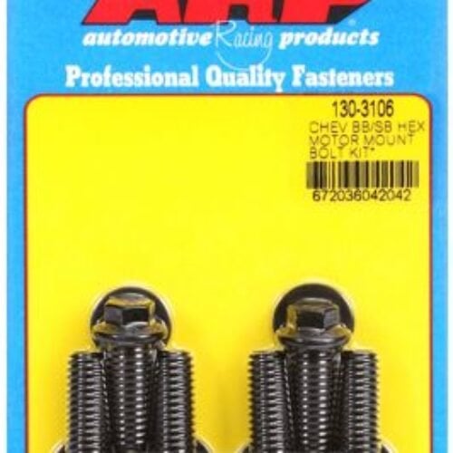 ARP Chevy Hex Motor Mount Bolt Kit W/ Energy Suspension Mounts