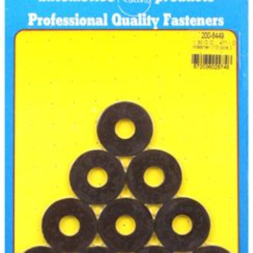 ARP .471 ID X 1.30 OD No Chamfer Black Washer – Pack Of 10