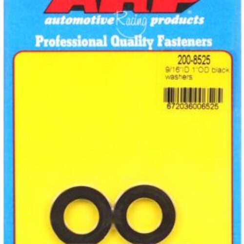 ARP 9/16 ID 1.00 OD Black Washers (2/Pkg)