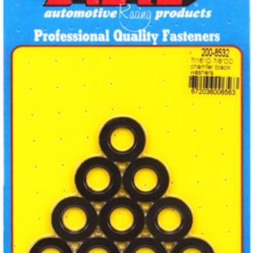 ARP 7/16in ID 7/8inod Black Washers (pack Of 10)
