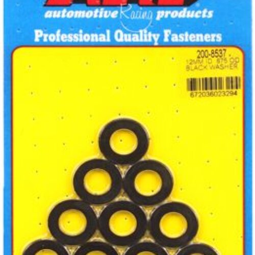 ARP M12 ID .875 OD Black Washers (pack Of 10)