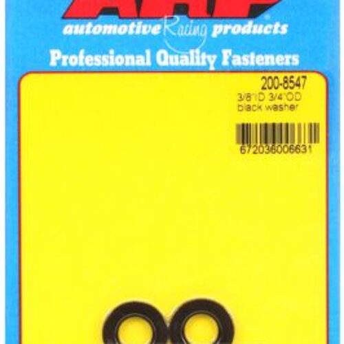 “3/8″ID 3/4″OD .120″TH Black Washers” (2pcs)
