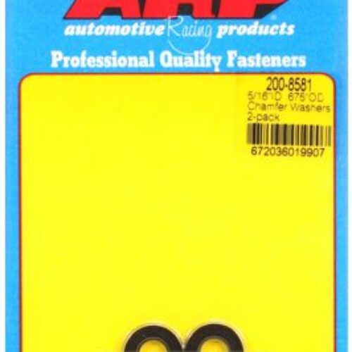 “5/16″ ID .675″OD .120″TH Chamfer Washers” (2pcs)