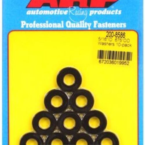 ARP 5/16in ID .675inod Black Chamfer Washers (10 Pack)