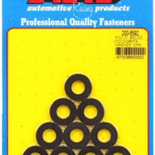 ARP M10 ID .850inod Black Chamfer Washers (10 Pack)