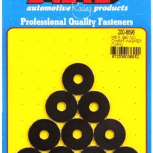 M6 ID .990 OD .065″TH Black Washers (10pcs)