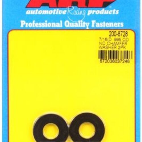 ARP 7/16 ID .995 OD .120 Thick Black Washers (2 Pack)