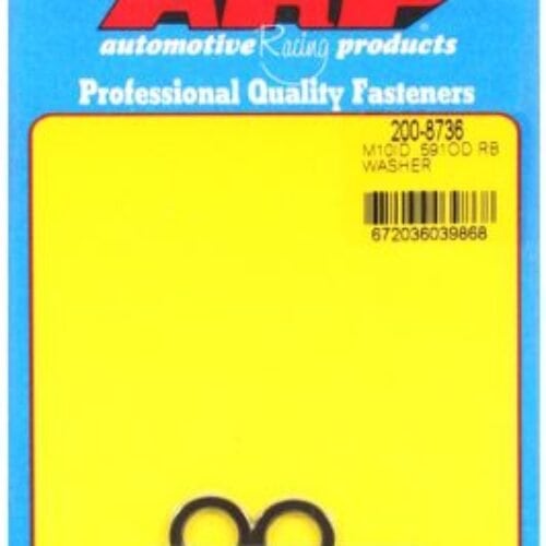 ARP Washer M10 ID 0.591 OD Black 2 Pack