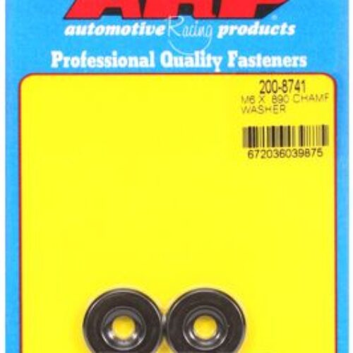 ARP M6 ID .890 OD Black Washers (2 Pack)