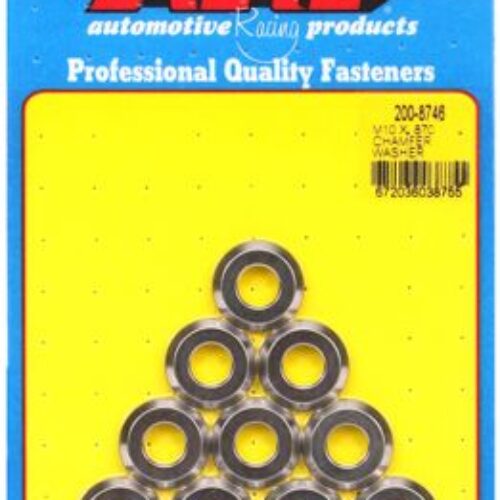 ARP M10 ID .870 OD Black Chamfer Washers (10 Pack)