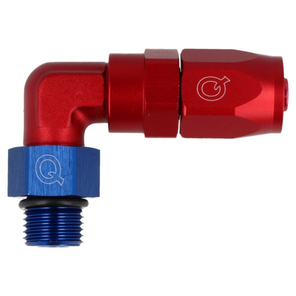 Hose Adapter 90 Deg (AN6) - O-Ring (AN6)