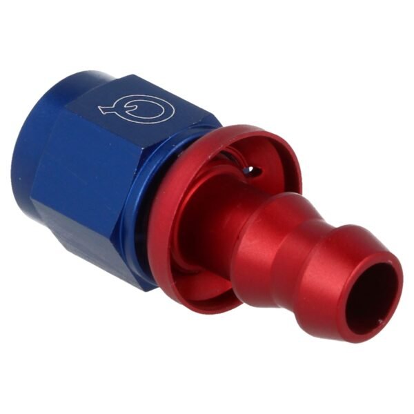 Hose Adapter Push-On Straight AN8
